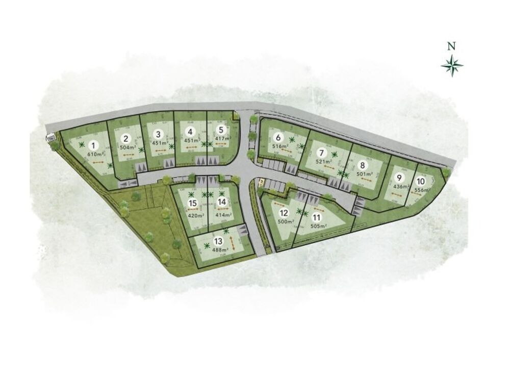 vente Terrain - 610 m² Lecques (30250)