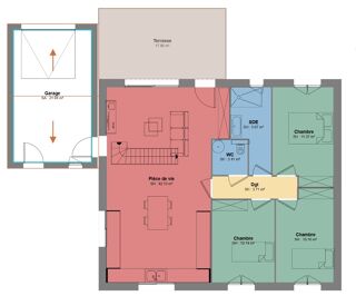  Maison 4 pi�ces 85 m� Vallon-pont-d'arc