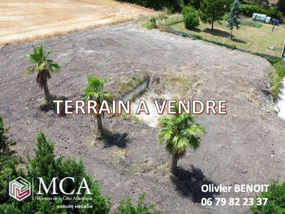 vente Terrain - 1700 m² Semussac (17120)
