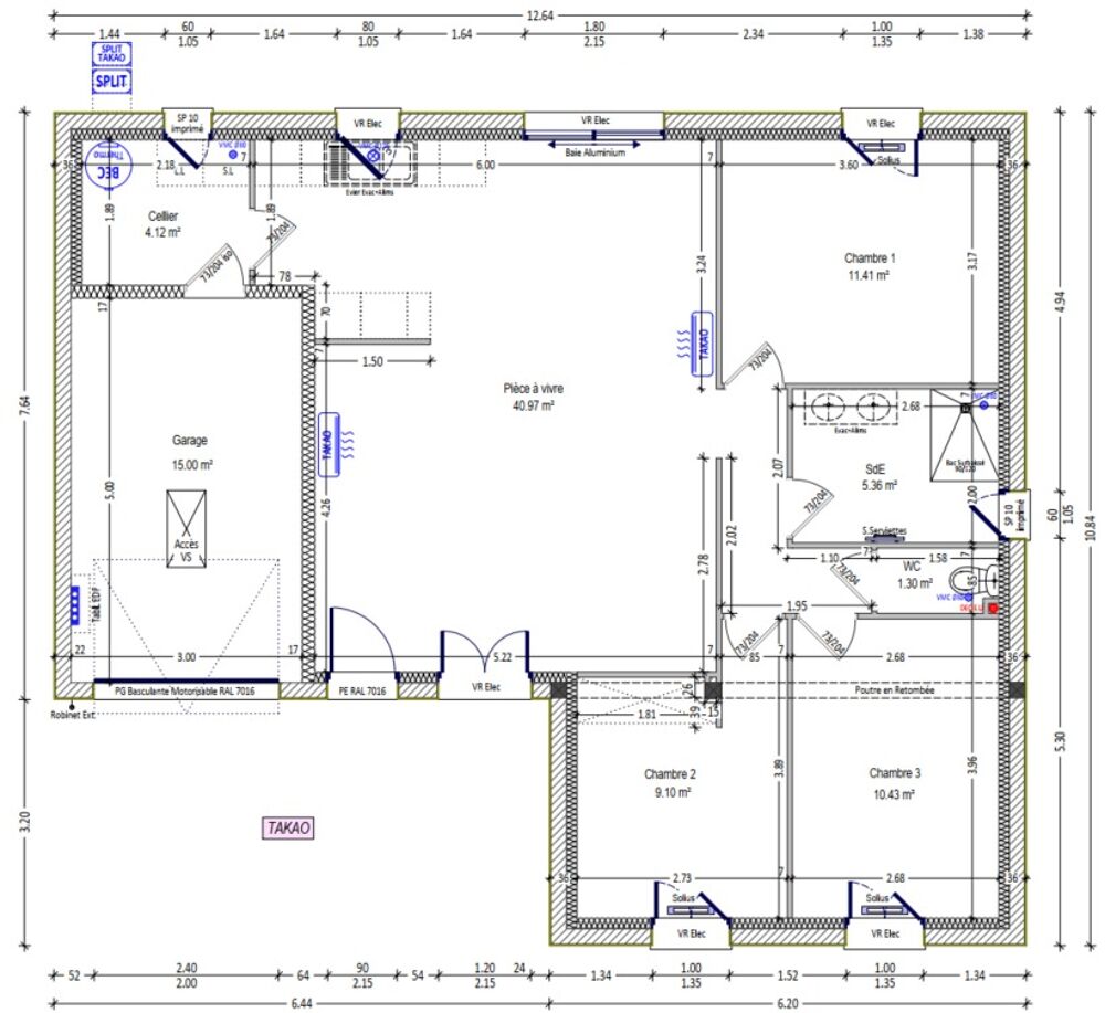 MAISON À CONSTRUIRE DE 85 M² À VIERZON, 4 PIÈCES <BR....