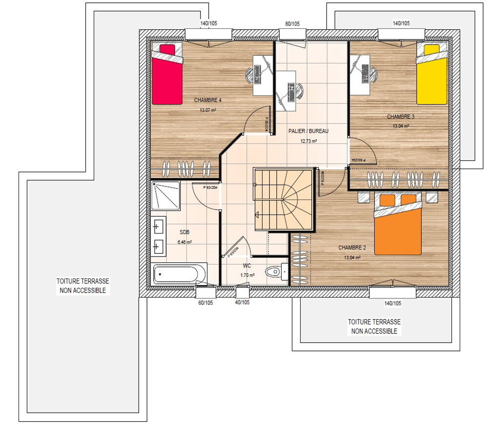 vente Maison - 6 pièce(s) - 141 m² Cholet (49300)