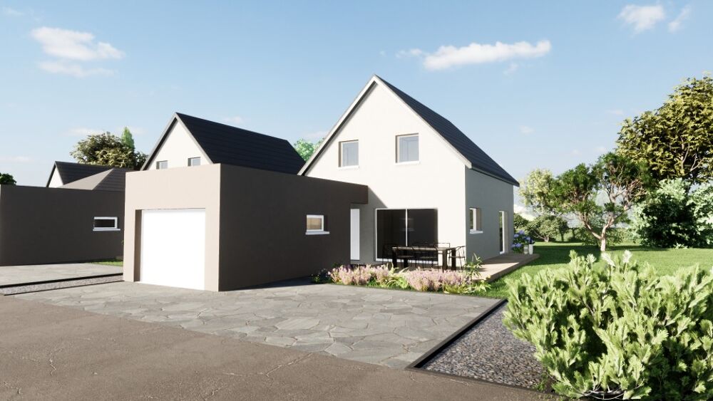 Maison neuve de 110 m² à construire à Burnhaupt-le-Bas -....