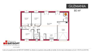 Maison � vendre 4 pi�ces 80 m�