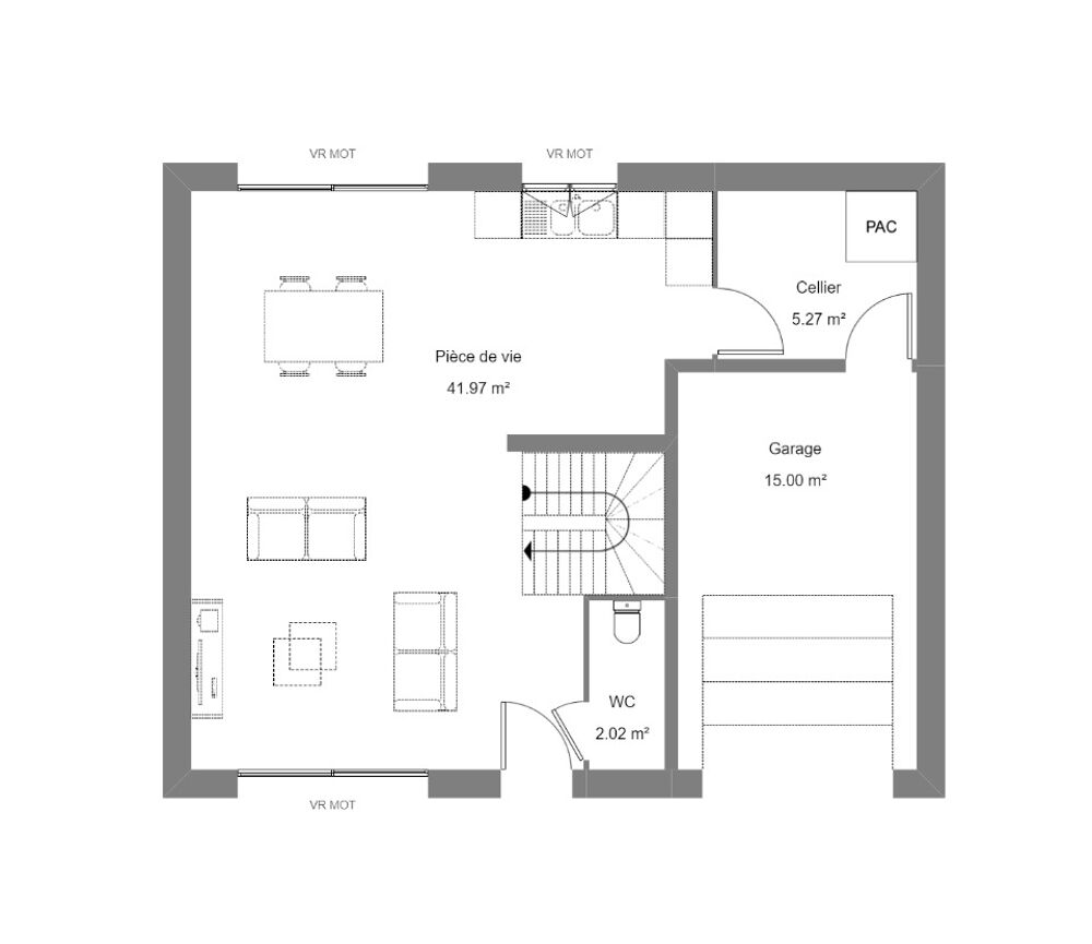 vente Maison - 3 pièce(s) - 90 m² Charly (18350)