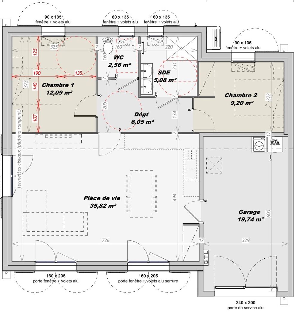vente Maison - 3 pièce(s) - 70 m² Barbâtre (85630)
