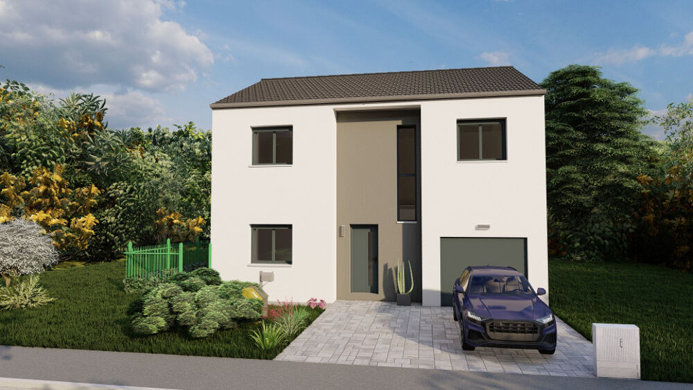 Montigny-lès-Metz : maison F5 (90 m²) à vendre plan et s....