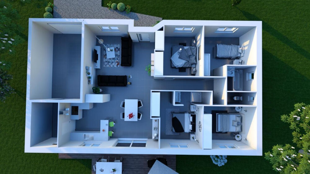 MAISON À CONSTRUIRE DE 100 M² IDÉALEMENT SITUÉE AU MANS<....