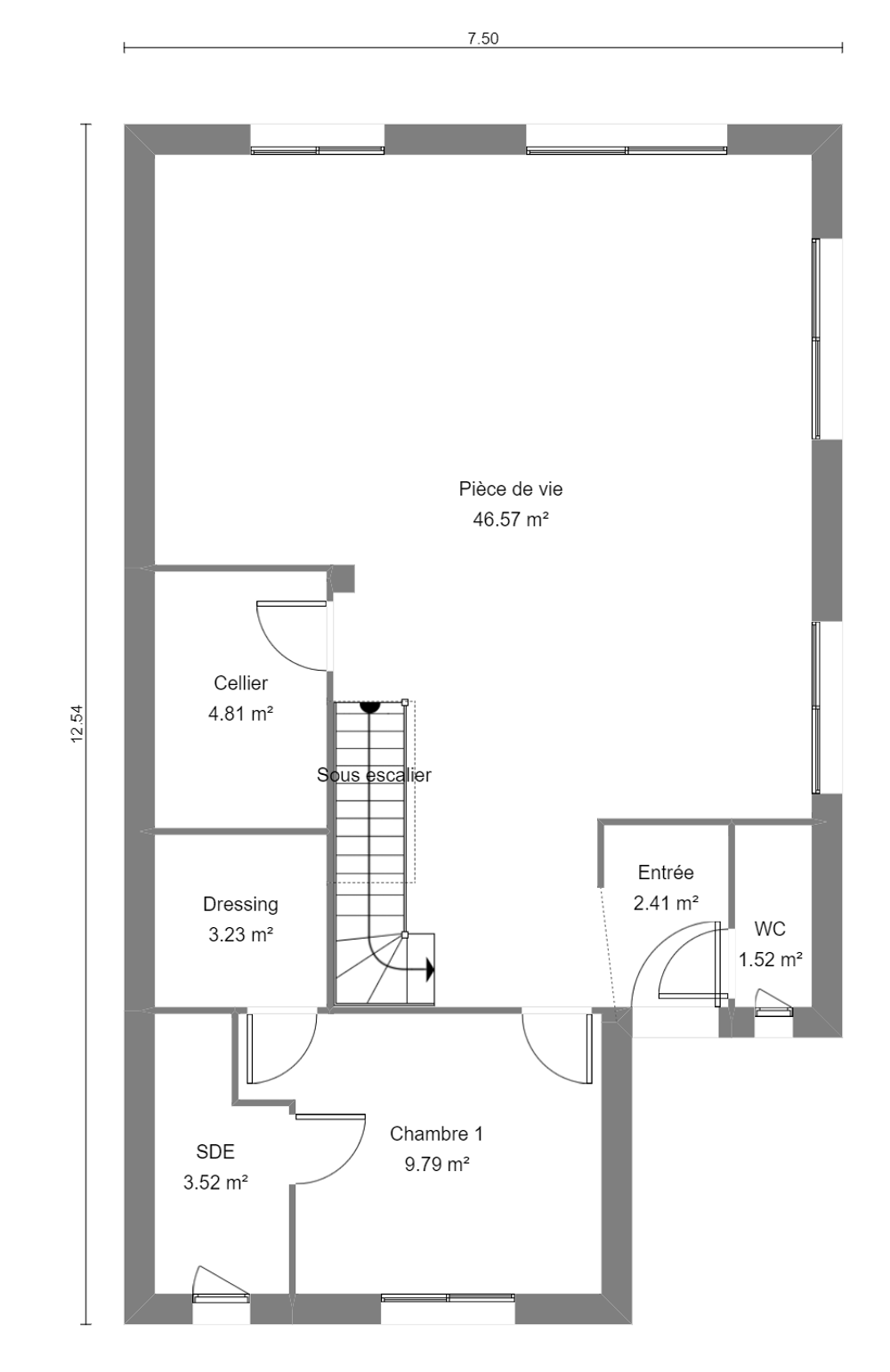 Maison a louer taverny - 6 pièce(s) - 128 m2 - Surfyn
