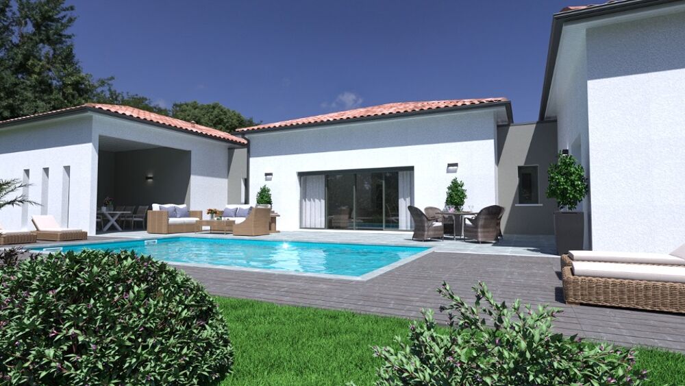 Découvrez cette superbe villa contemporaine de plain-pie....