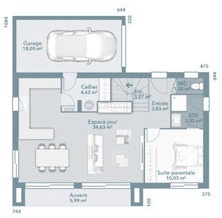  Maison 4 pi�ces 95 m� Montpellier