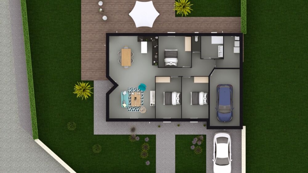 MAISON À CONSTRUIRE DE 85 M² À REIGNAC-SUR-INDRE, 5 PIÈC....