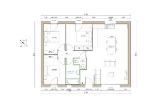  Maison 5 pi�ces 82 m� Lisieux