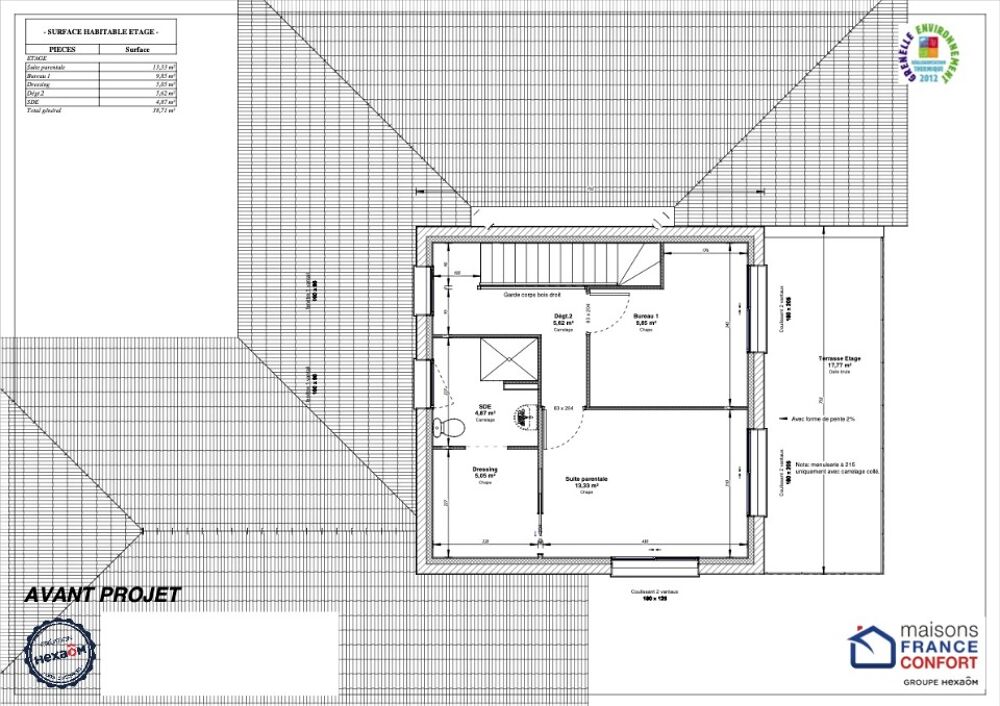 vente Maison - 5 pièce(s) - 149 m² Polliat (01310)