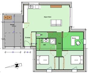  Maison à vendre 3 pièces 78 m²