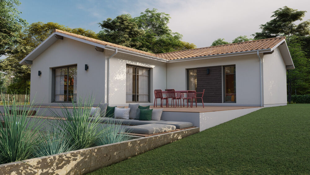 🏠Projet : terrain + maison à Brach (33480): ....