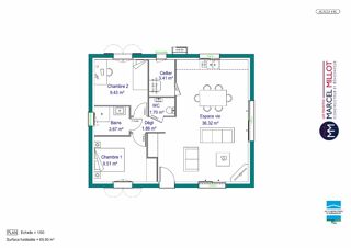  Maison 4 pi�ces 66 m� Limoges