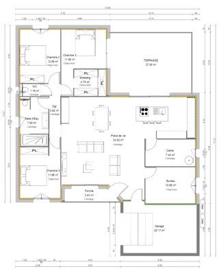 vente Maison - 6 pièce(s) - 125 m² Azy (18220)