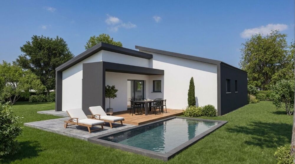 Maison neuve de plain-pied de 83 m² à construire à Wattw....