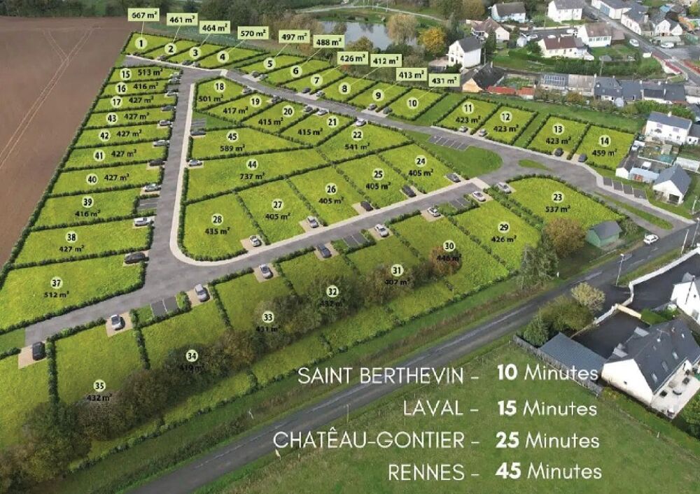 Maison de 4 pièces (70 m²) à vendre à Montjean Idéal....
