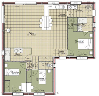  Maison à vendre 4 pièces 105 m²