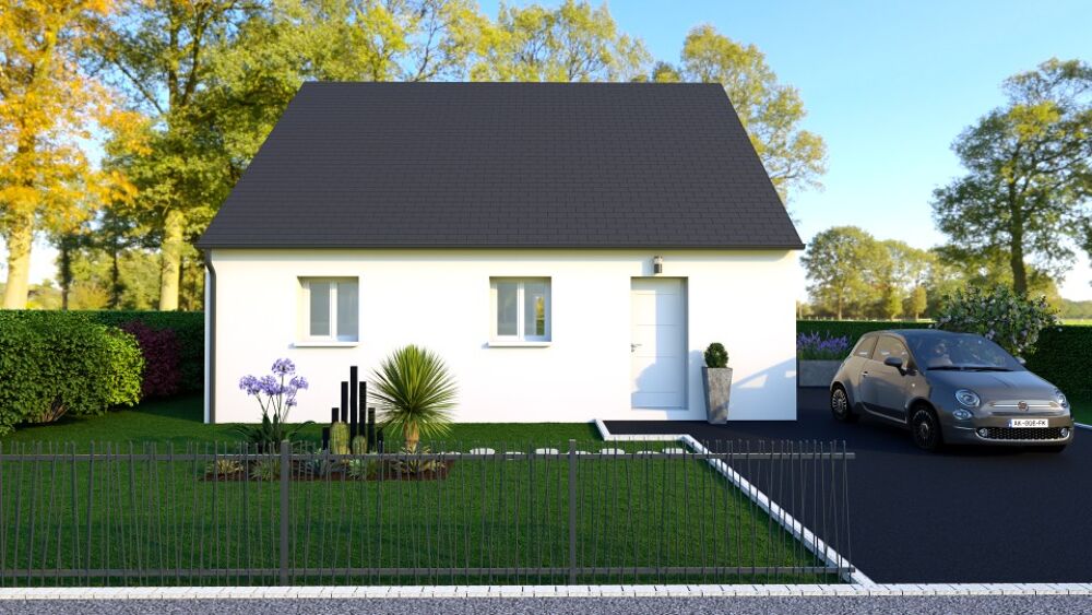 MAISON À CONSTRUIRE DE 60 M² PROCHE DE TOURS, 3 PIÈCES<B....