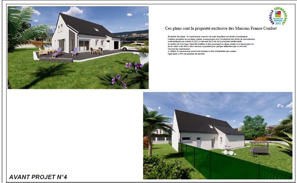 MAISON À CONSTRUIRE DE 124 M² À CRAON, 6 PIÈCES, PROXIMI....