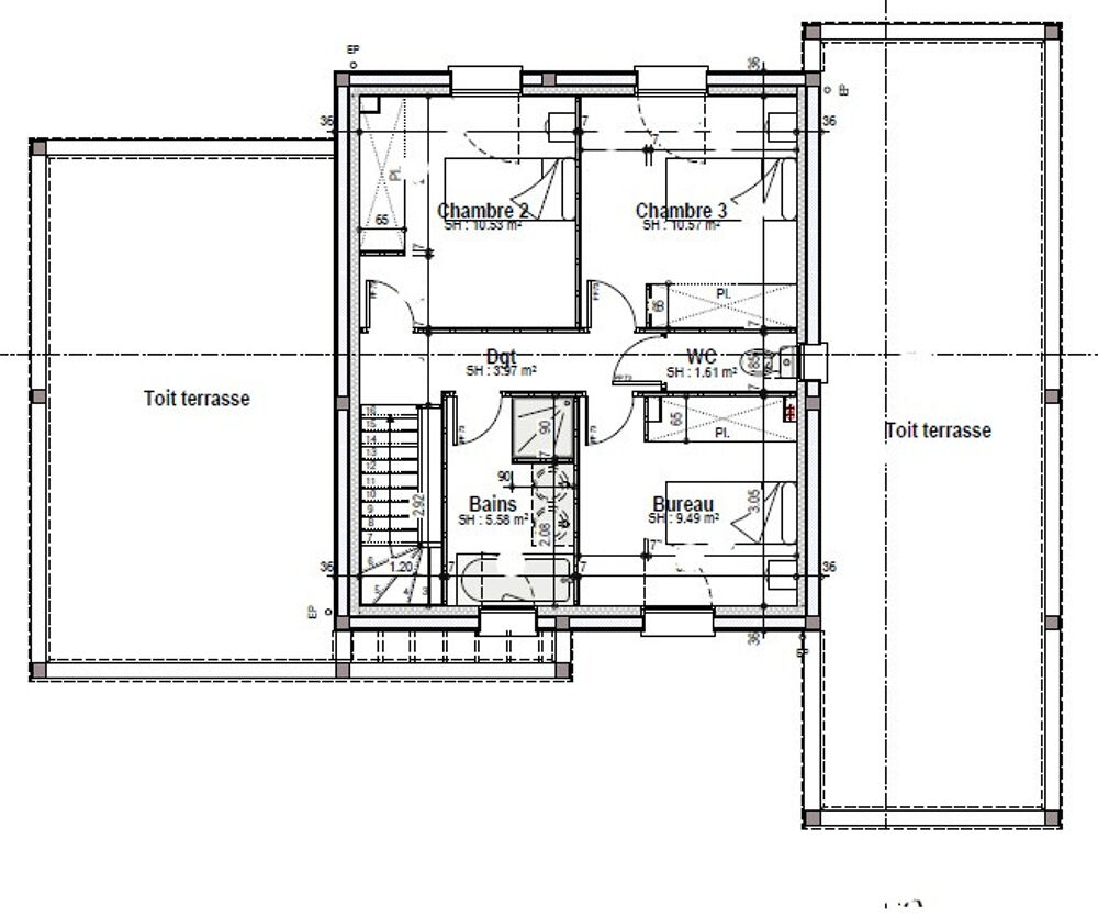 VENTE : maison T7 (160 m²) à Changé Emplacement priv....