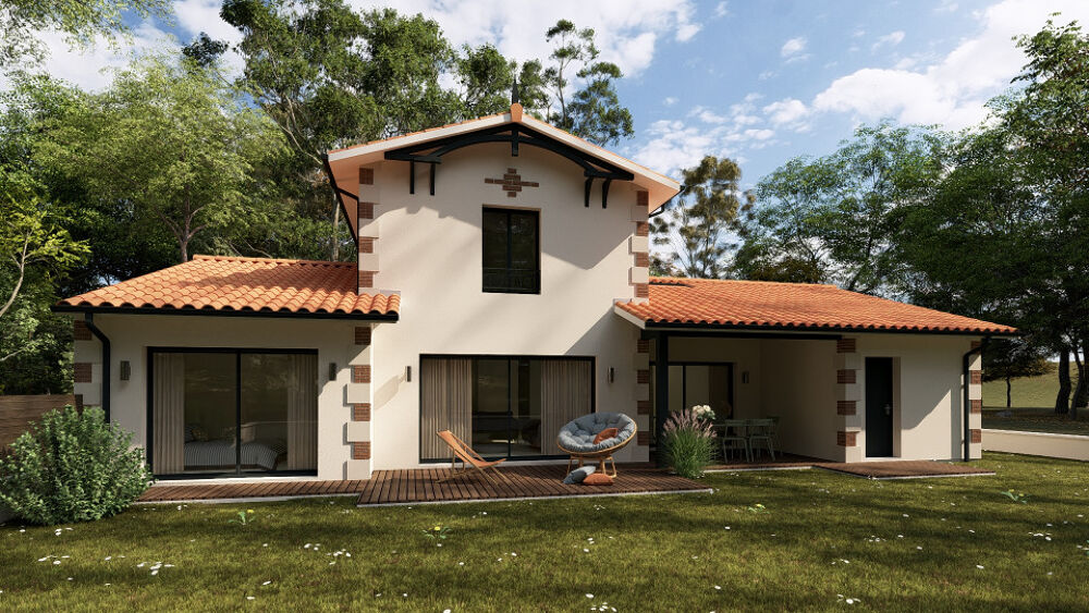Projet : terrain + maison Carcans (33121): 5 pièces 132 ....