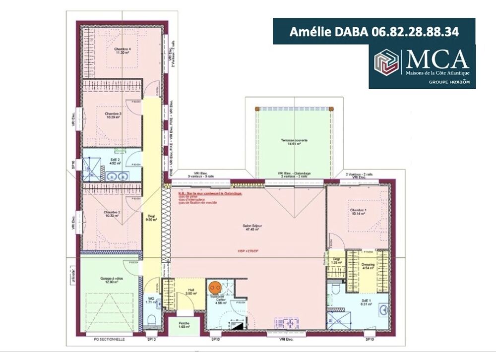 Amélie DABA des Maisons MCA à Capbreton, vous propose d'....