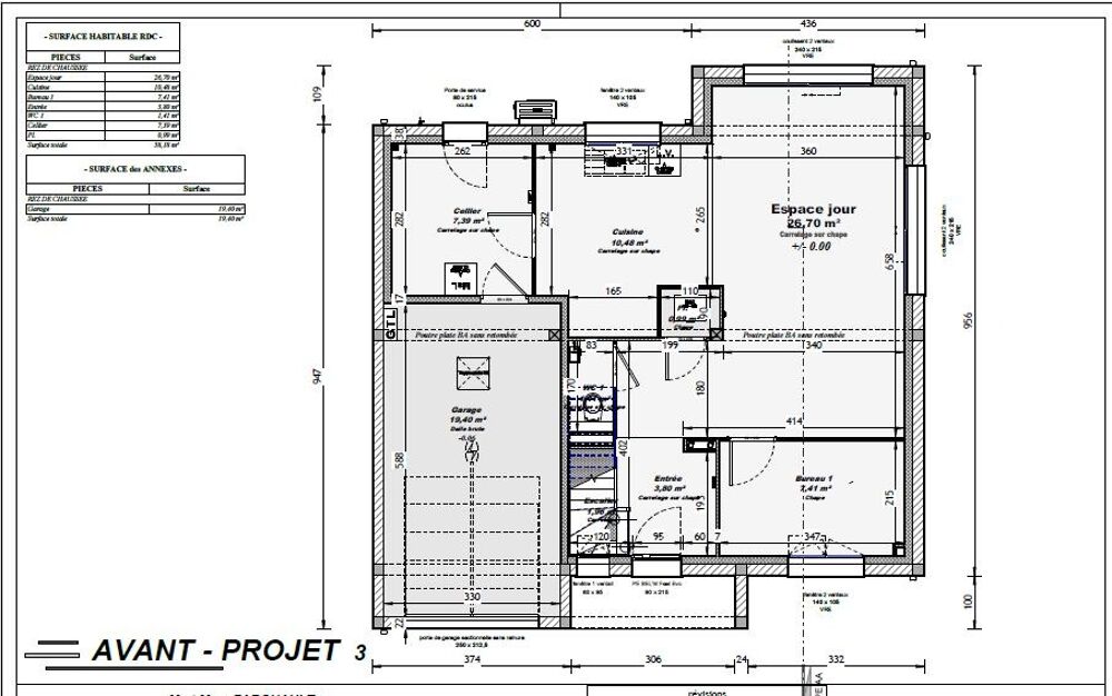 vente Maison - 6 pièce(s) - 120 m² Forcé (53260)