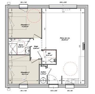 Maison à vendre 2 pièces 66 m²
