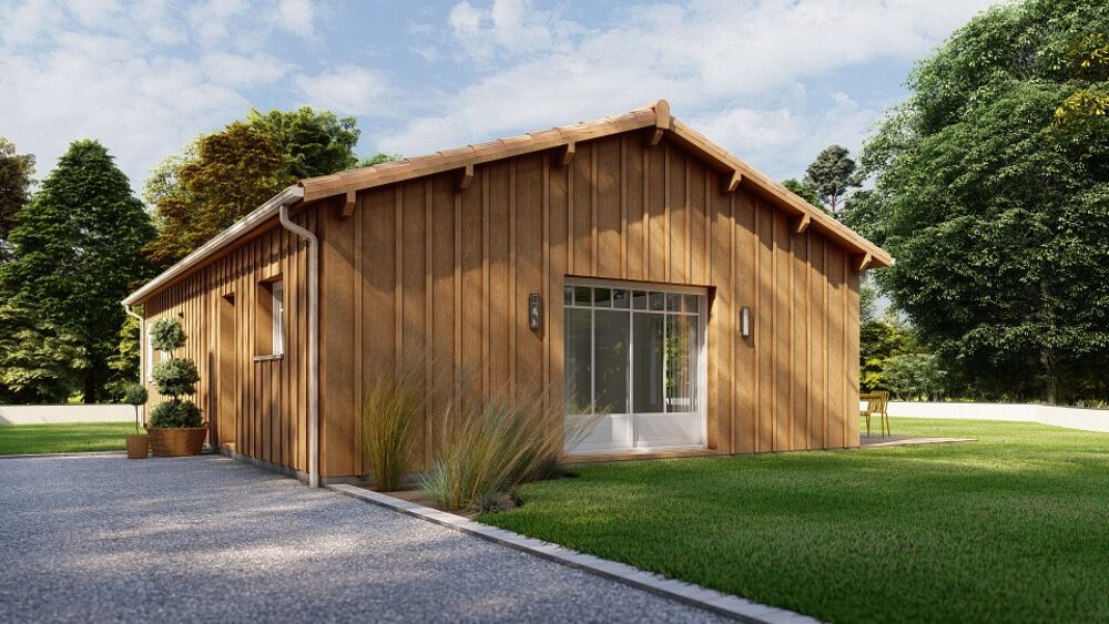 Sur un terrain de 620 m² dans le quartier calme et reche....