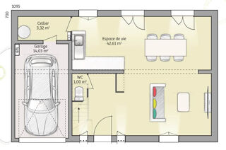  Maison  vendre 5 pices 80 m