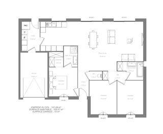  Maison 4 pices 100 m Truyes