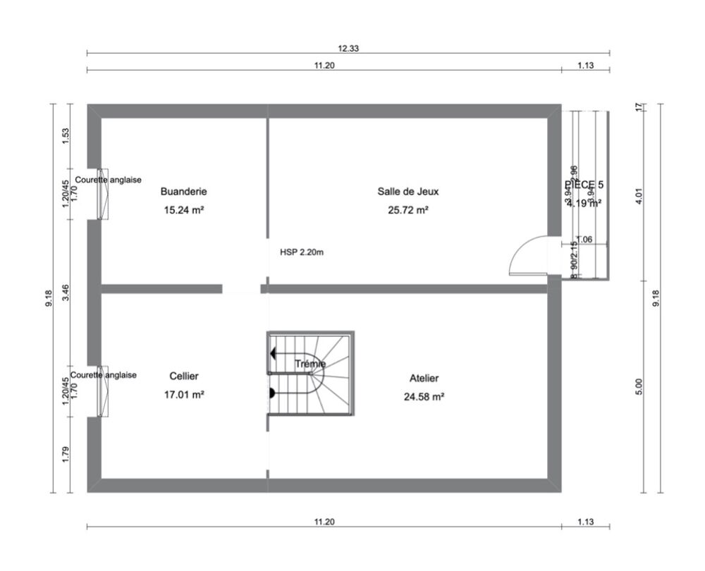 Maison a vendre  - 6 pièce(s) - 165 m2 - Surfyn