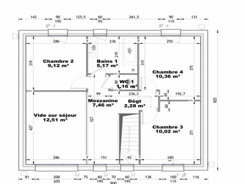 MAISON À CONSTRUIRE DE 100 M² À SAINT-VRAIN, 5 PIÈCES, P....