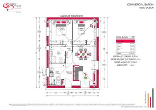  Maison � vendre 3 pi�ces 55 m�