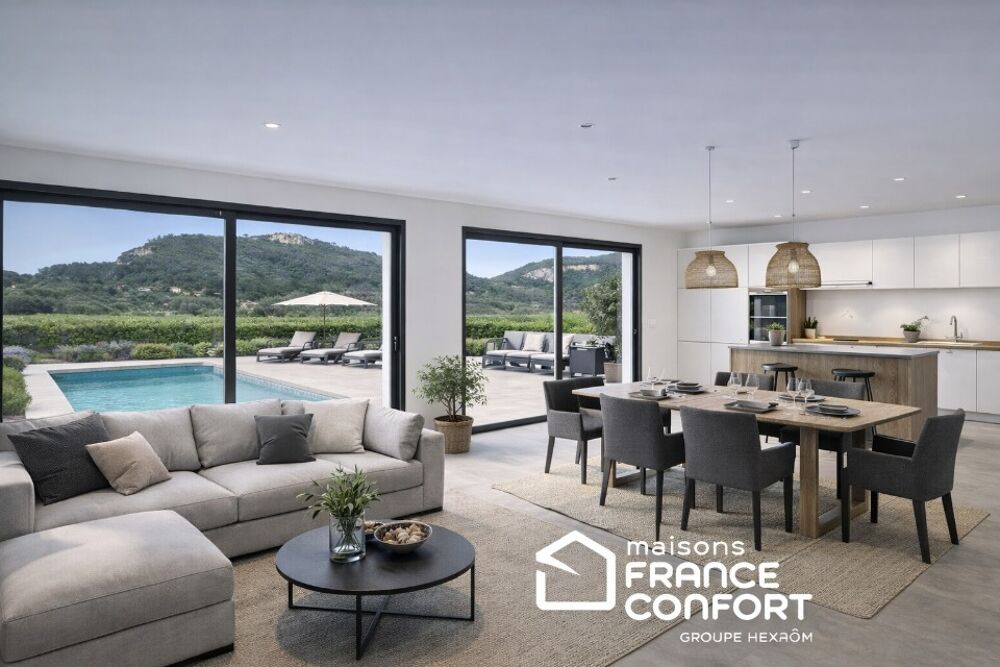 VOTRE VILLA FAMILIALE DE 100 M² AVEC GARAGE À GONFARON <....