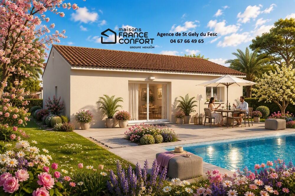 vente Maison - 3 pièce(s) - 70 m² Loupian (34140)