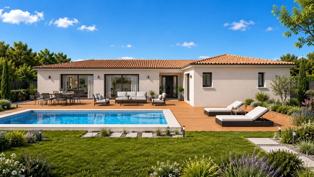 vente Maison - 4 pièce(s) - 110 m² Saint-Geniès-de-Malgoirès (30190)