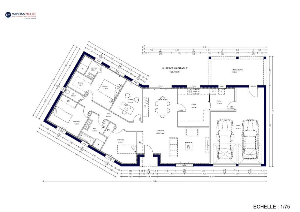 vente Maison - 5 pièce(s) - 125 m² Aixe-sur-Vienne (87700)