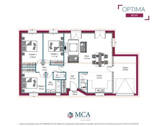  Maison à vendre 3 pièces 65 m²