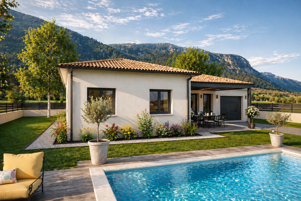 vente Maison - 4 pièce(s) - 91 m² Sablons (38550)