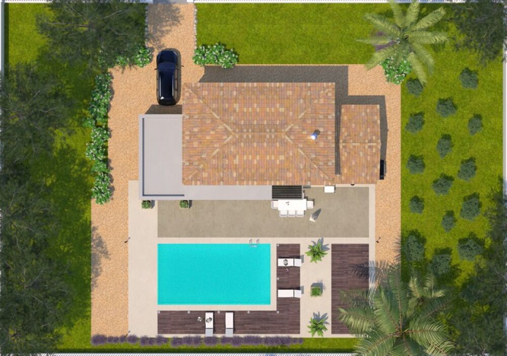 vente Maison - 6 pice(s) - 95 m Bassan (34290)