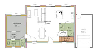  Maison 5 pièces 130 m² Tournefeuille
