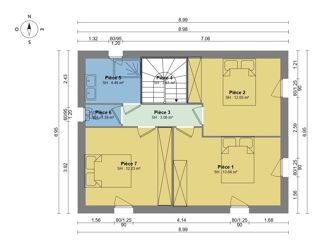  Maison 5 pi�ces 93 m� Vagnas