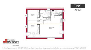  Maison � vendre 3 pi�ces 60 m�