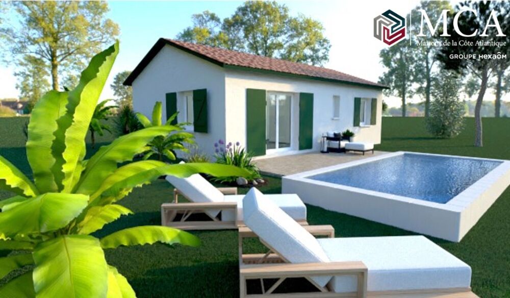 vente Maison - 3 pièce(s) - 49 m² Urt (64240)