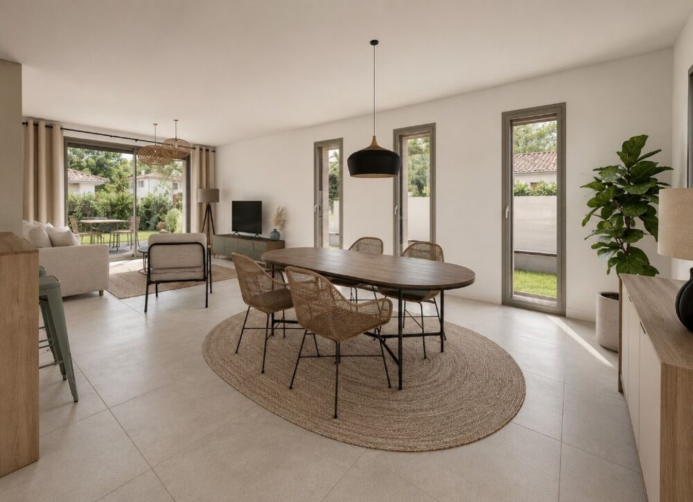 Villa Optica + terrain à Saint-Vincent-de-Tyrosse - Plei....