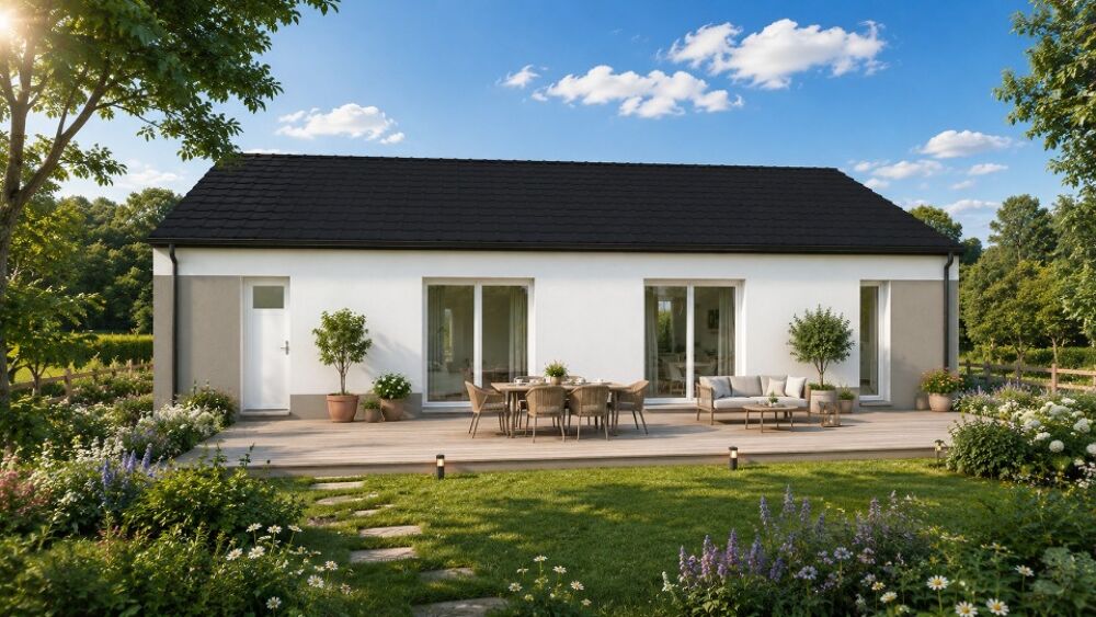 Maison neuve de plain-pied de 85 m² à Proville ....